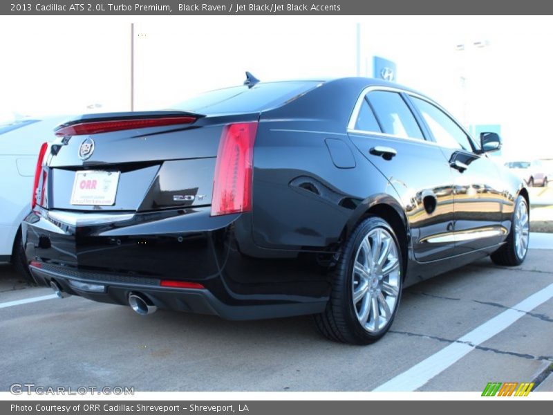 Black Raven / Jet Black/Jet Black Accents 2013 Cadillac ATS 2.0L Turbo Premium