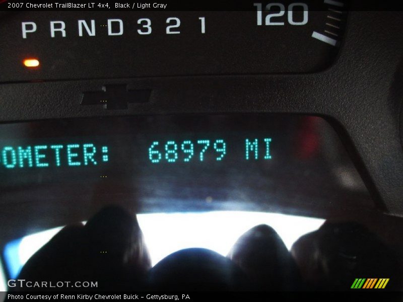 Black / Light Gray 2007 Chevrolet TrailBlazer LT 4x4