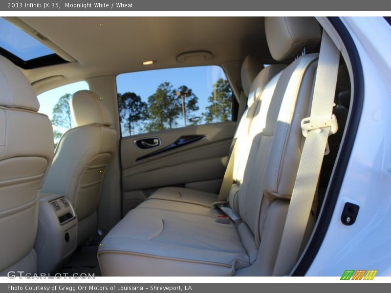 Moonlight White / Wheat 2013 Infiniti JX 35