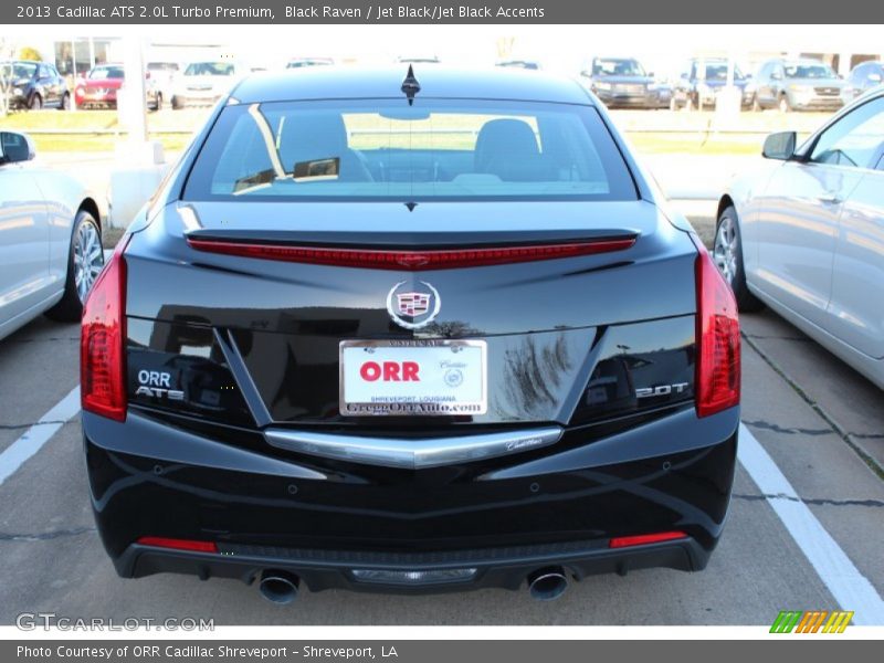 Black Raven / Jet Black/Jet Black Accents 2013 Cadillac ATS 2.0L Turbo Premium