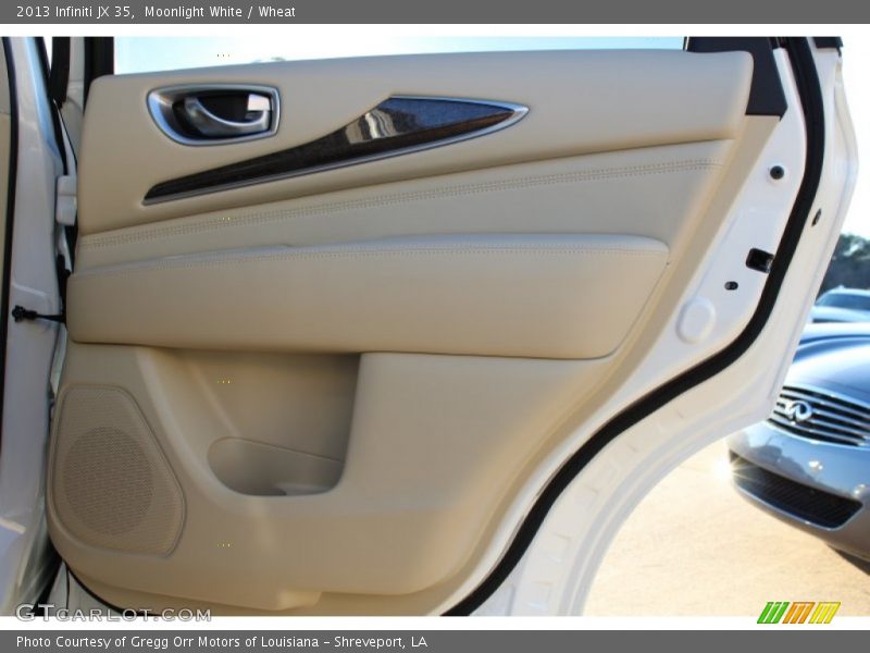Moonlight White / Wheat 2013 Infiniti JX 35