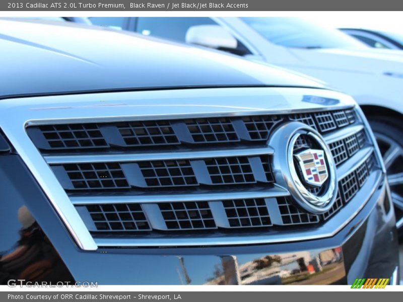 Black Raven / Jet Black/Jet Black Accents 2013 Cadillac ATS 2.0L Turbo Premium