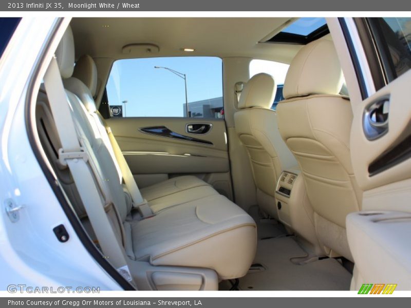 Moonlight White / Wheat 2013 Infiniti JX 35