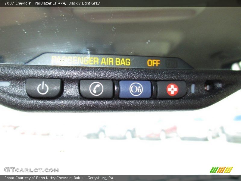 Black / Light Gray 2007 Chevrolet TrailBlazer LT 4x4