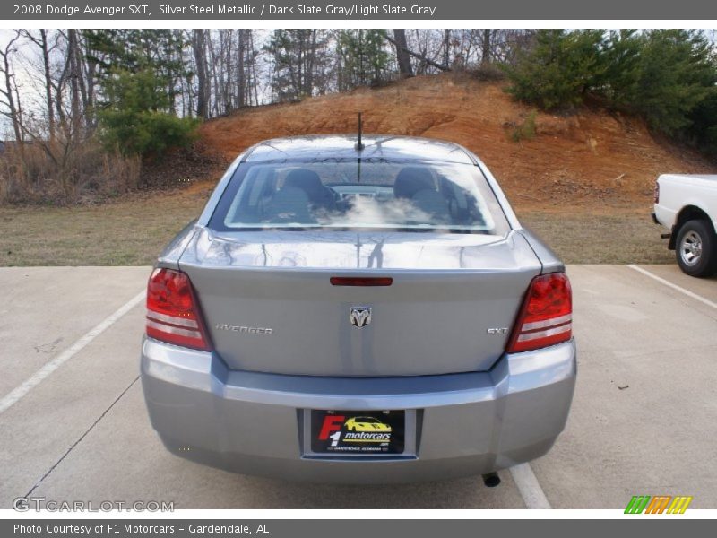 Silver Steel Metallic / Dark Slate Gray/Light Slate Gray 2008 Dodge Avenger SXT