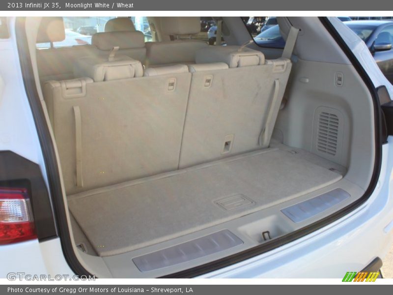 Moonlight White / Wheat 2013 Infiniti JX 35