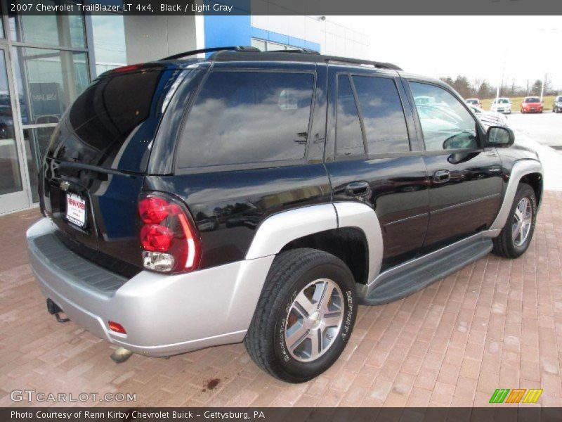 Black / Light Gray 2007 Chevrolet TrailBlazer LT 4x4