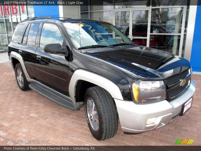 Black / Light Gray 2007 Chevrolet TrailBlazer LT 4x4