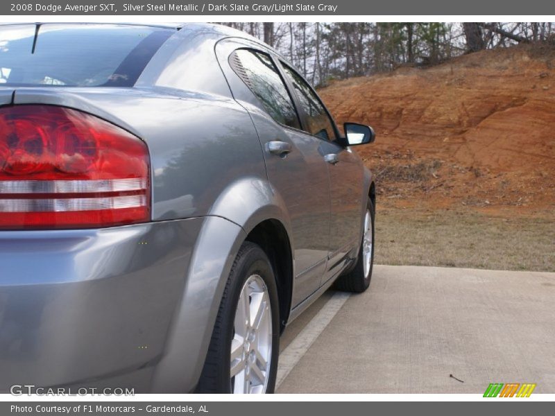 Silver Steel Metallic / Dark Slate Gray/Light Slate Gray 2008 Dodge Avenger SXT