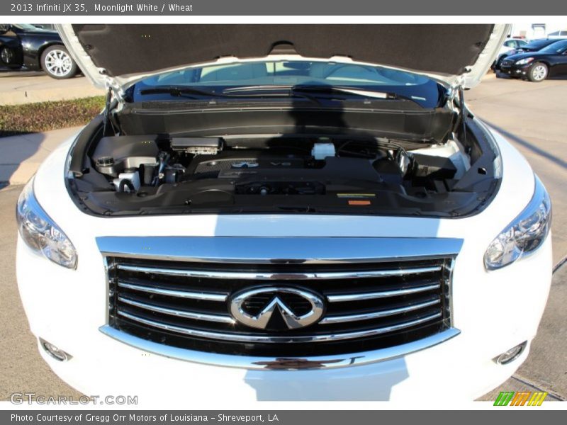 Moonlight White / Wheat 2013 Infiniti JX 35