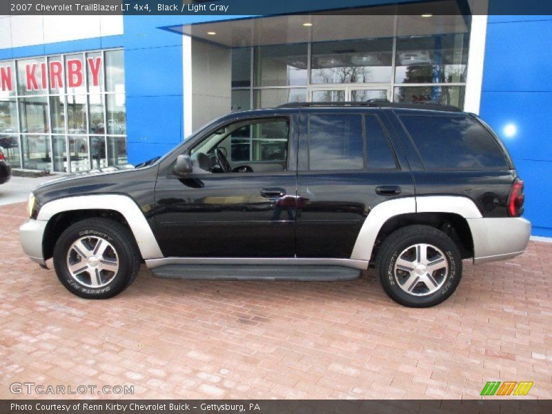 Black / Light Gray 2007 Chevrolet TrailBlazer LT 4x4
