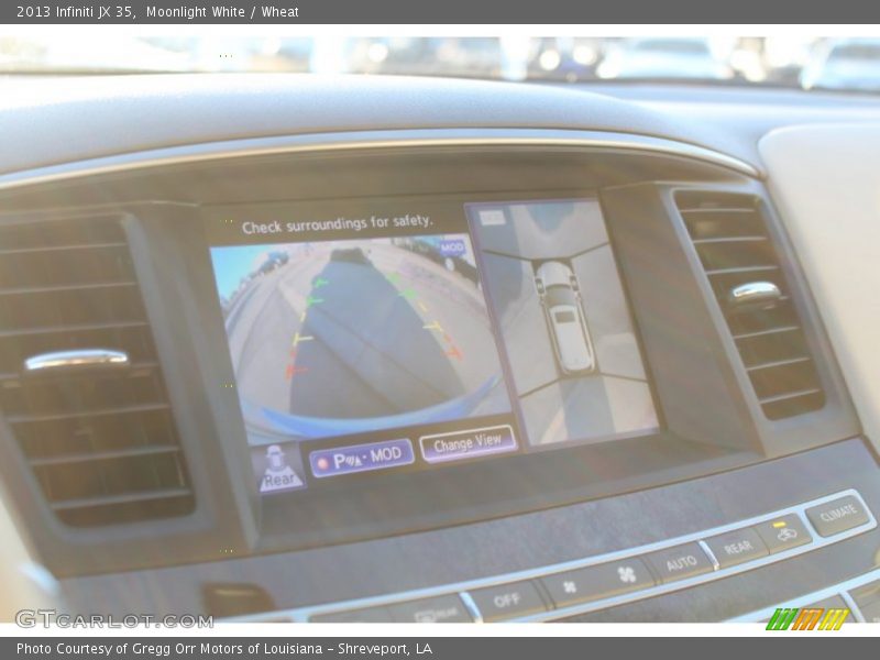 Moonlight White / Wheat 2013 Infiniti JX 35