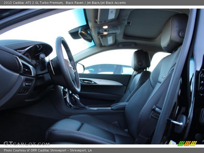 Black Raven / Jet Black/Jet Black Accents 2013 Cadillac ATS 2.0L Turbo Premium