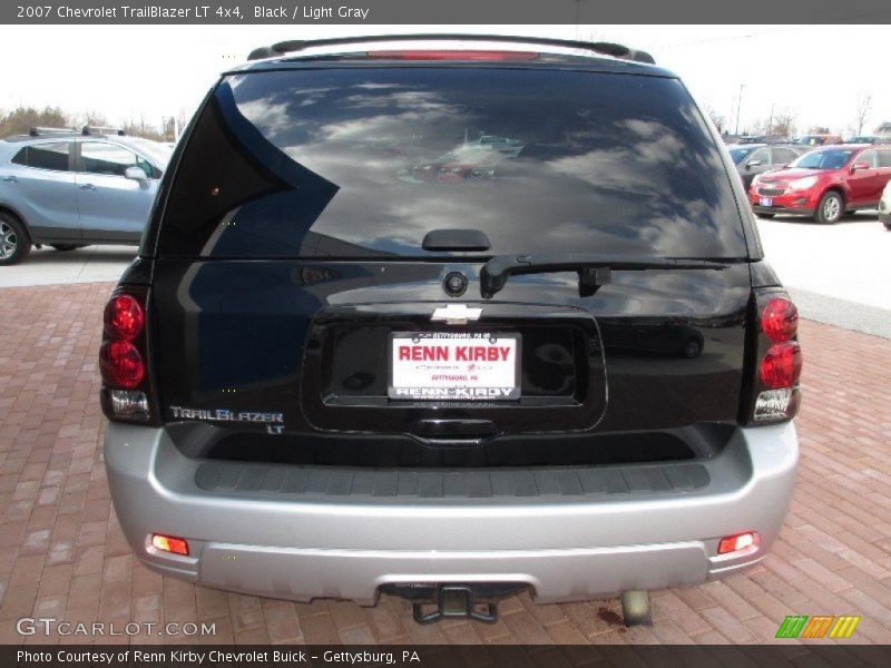 Black / Light Gray 2007 Chevrolet TrailBlazer LT 4x4