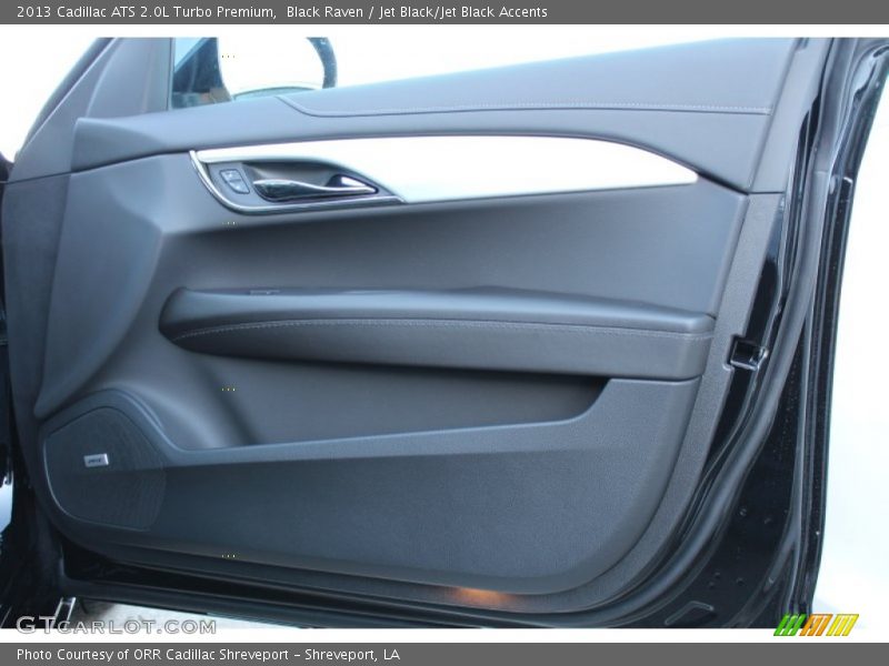 Black Raven / Jet Black/Jet Black Accents 2013 Cadillac ATS 2.0L Turbo Premium