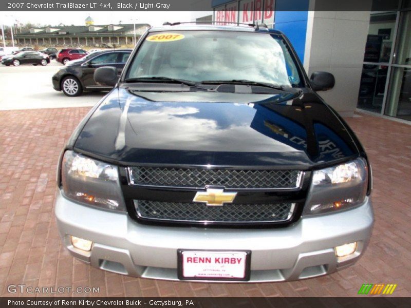 Black / Light Gray 2007 Chevrolet TrailBlazer LT 4x4