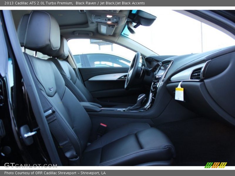 Black Raven / Jet Black/Jet Black Accents 2013 Cadillac ATS 2.0L Turbo Premium