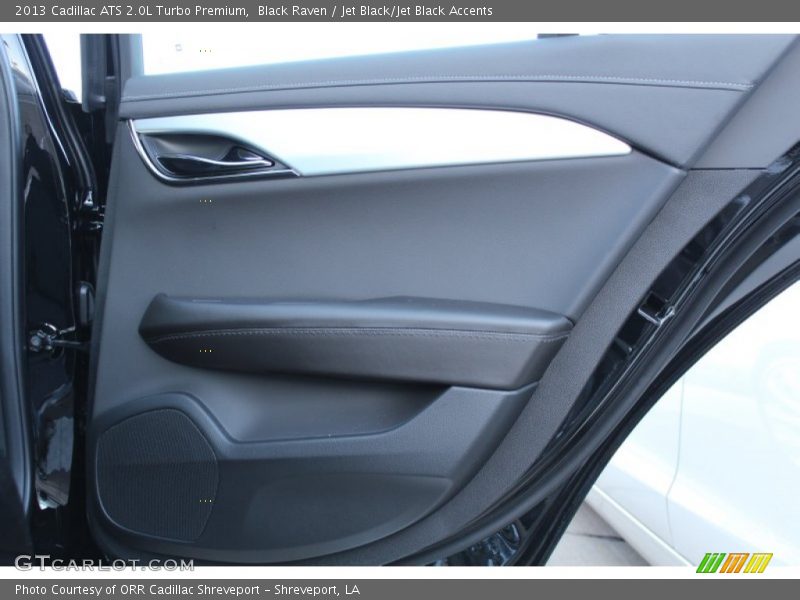 Black Raven / Jet Black/Jet Black Accents 2013 Cadillac ATS 2.0L Turbo Premium