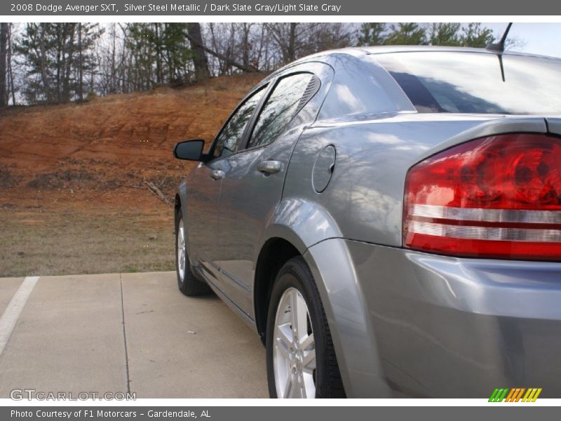 Silver Steel Metallic / Dark Slate Gray/Light Slate Gray 2008 Dodge Avenger SXT