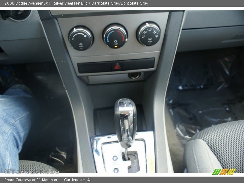 Silver Steel Metallic / Dark Slate Gray/Light Slate Gray 2008 Dodge Avenger SXT