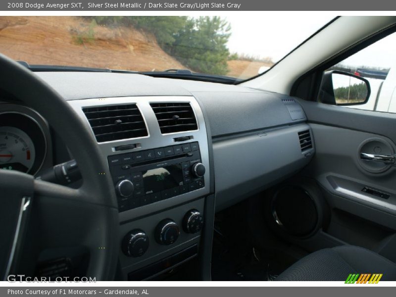 Silver Steel Metallic / Dark Slate Gray/Light Slate Gray 2008 Dodge Avenger SXT