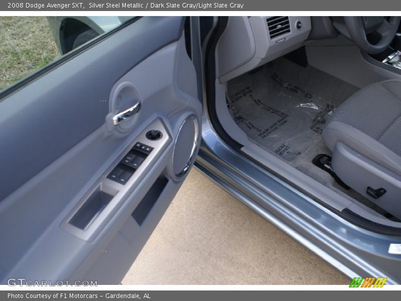 Silver Steel Metallic / Dark Slate Gray/Light Slate Gray 2008 Dodge Avenger SXT