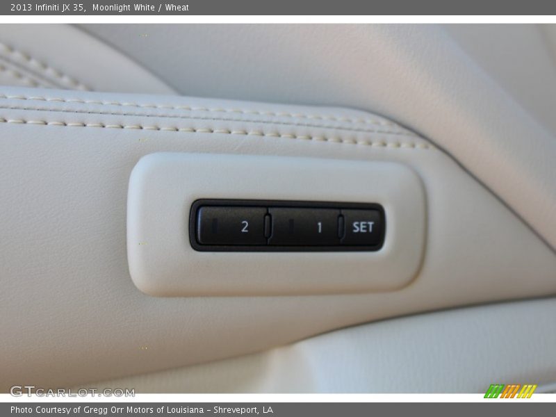 Moonlight White / Wheat 2013 Infiniti JX 35