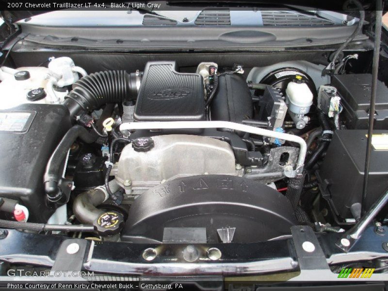 Black / Light Gray 2007 Chevrolet TrailBlazer LT 4x4