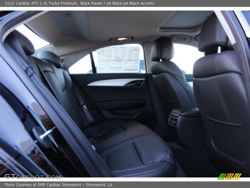 Black Raven / Jet Black/Jet Black Accents 2013 Cadillac ATS 2.0L Turbo Premium