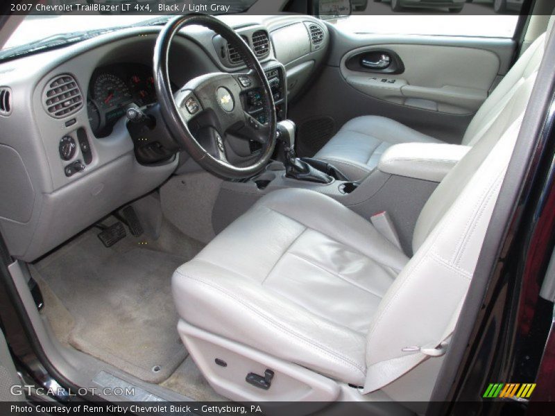 Black / Light Gray 2007 Chevrolet TrailBlazer LT 4x4