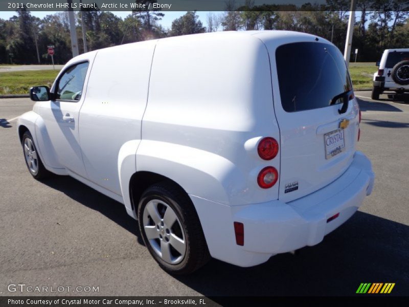 Arctic Ice White / Ebony 2011 Chevrolet HHR LS Panel