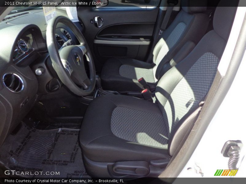 Arctic Ice White / Ebony 2011 Chevrolet HHR LS Panel