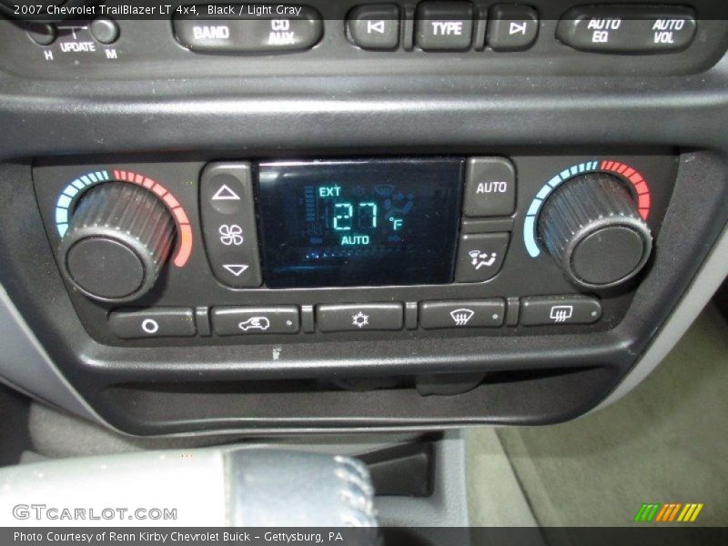 Black / Light Gray 2007 Chevrolet TrailBlazer LT 4x4