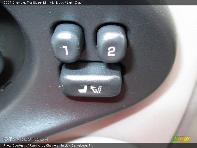 Black / Light Gray 2007 Chevrolet TrailBlazer LT 4x4