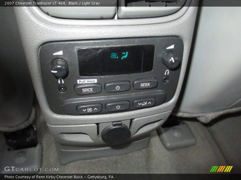 Black / Light Gray 2007 Chevrolet TrailBlazer LT 4x4