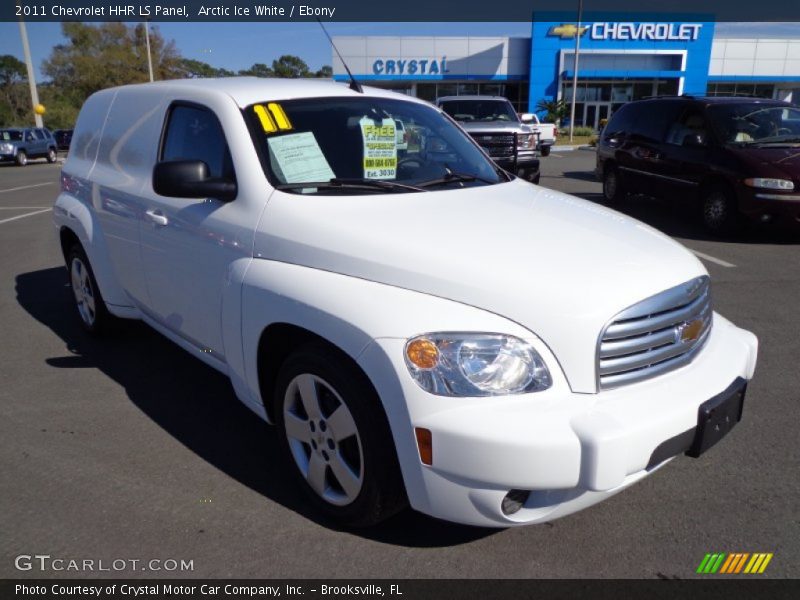 Arctic Ice White / Ebony 2011 Chevrolet HHR LS Panel