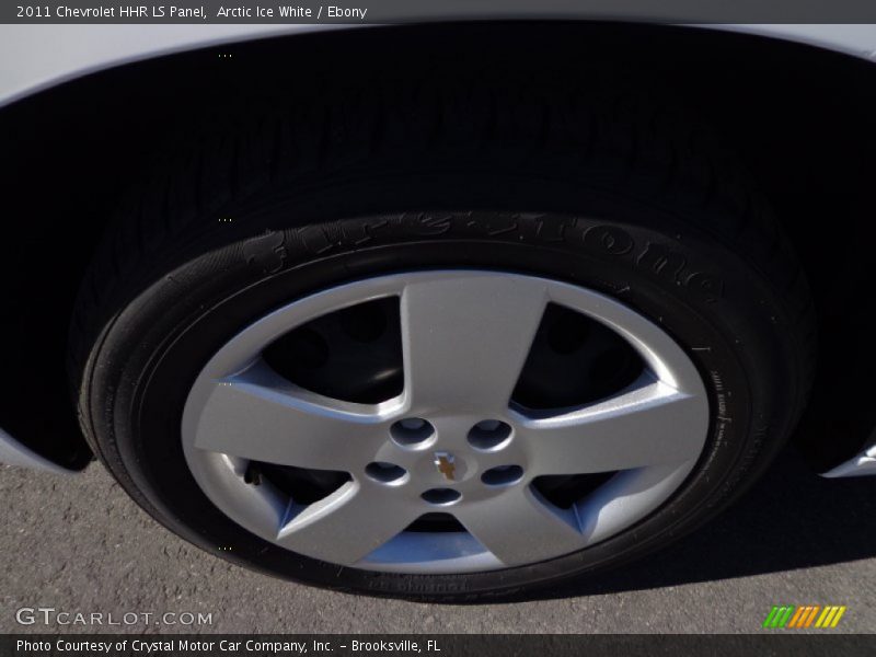 Arctic Ice White / Ebony 2011 Chevrolet HHR LS Panel