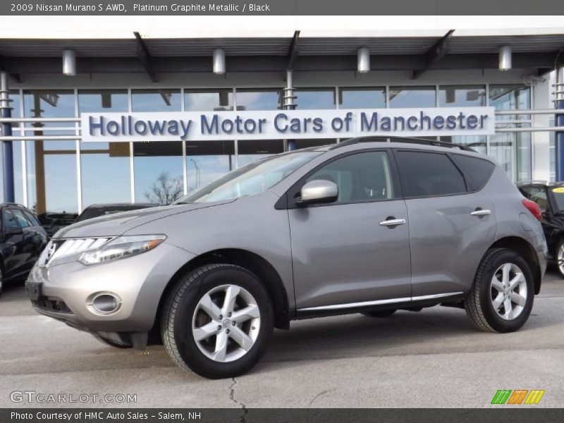 Platinum Graphite Metallic / Black 2009 Nissan Murano S AWD