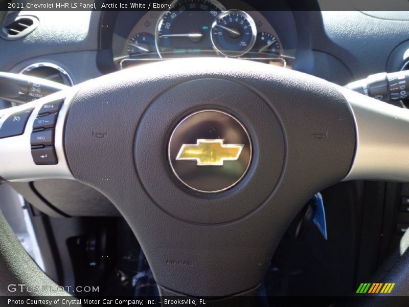Arctic Ice White / Ebony 2011 Chevrolet HHR LS Panel