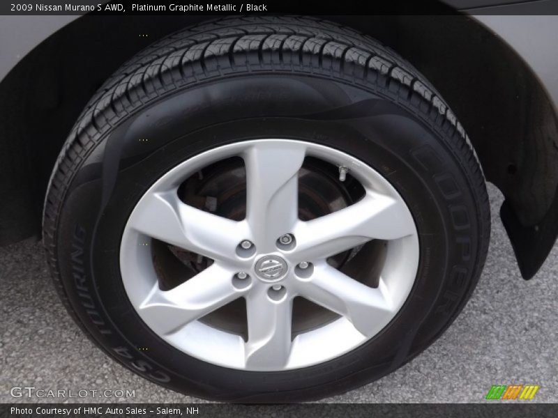 Platinum Graphite Metallic / Black 2009 Nissan Murano S AWD