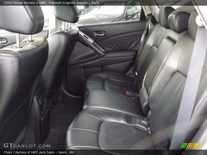 Rear Seat of 2009 Murano S AWD