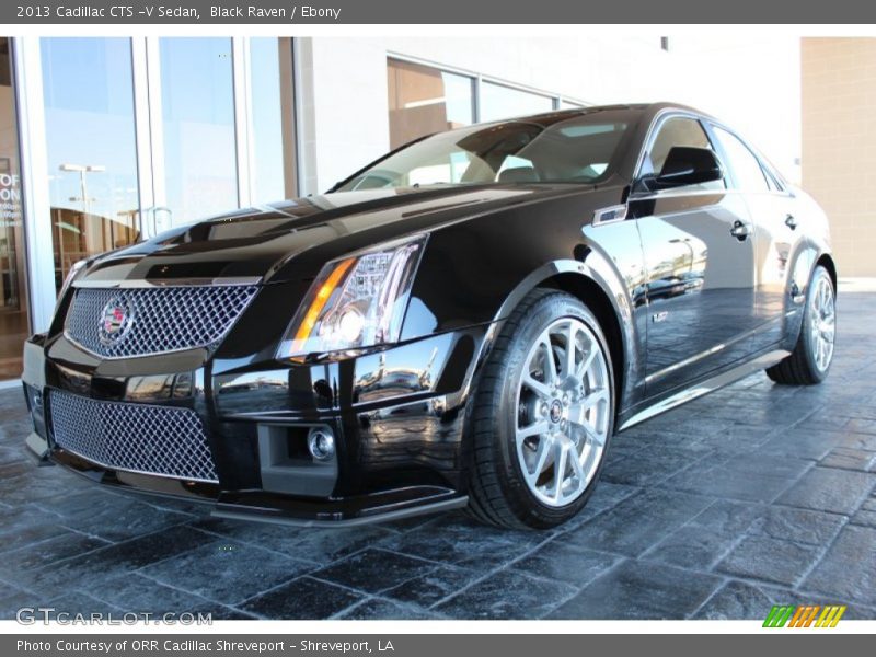 Black Raven / Ebony 2013 Cadillac CTS -V Sedan