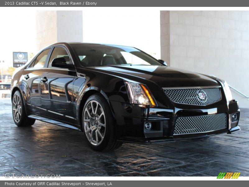 Front 3/4 View of 2013 CTS -V Sedan