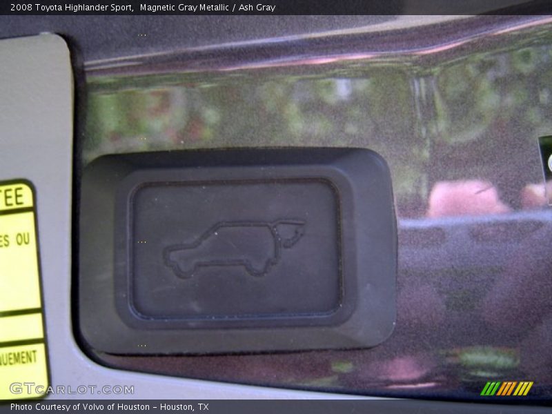 Magnetic Gray Metallic / Ash Gray 2008 Toyota Highlander Sport