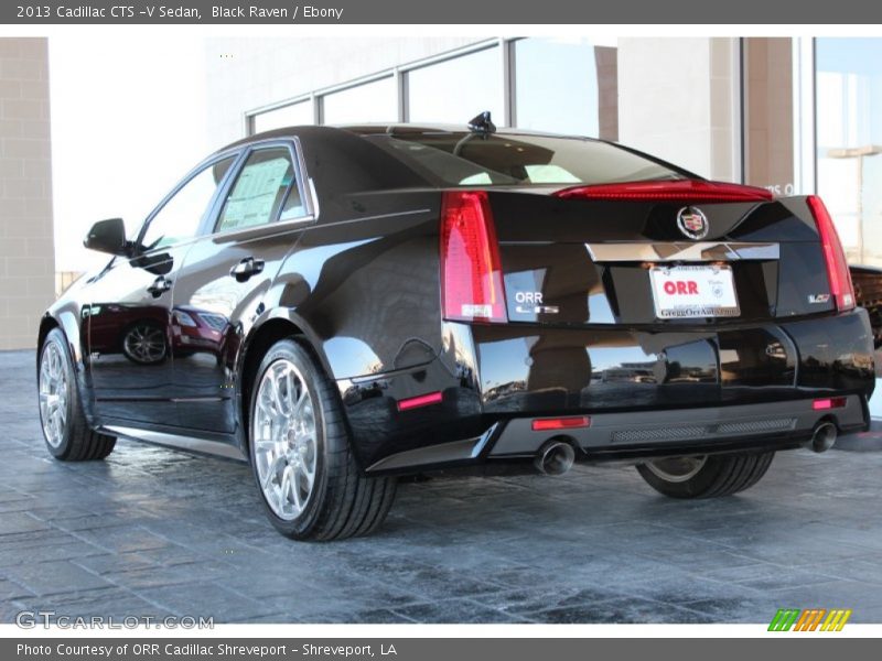 Black Raven / Ebony 2013 Cadillac CTS -V Sedan