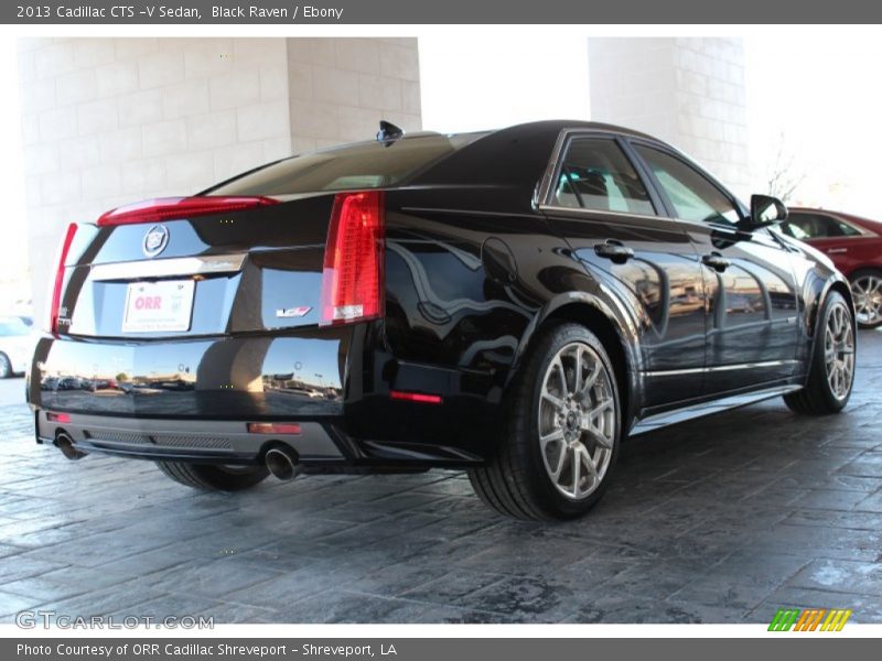 Black Raven / Ebony 2013 Cadillac CTS -V Sedan