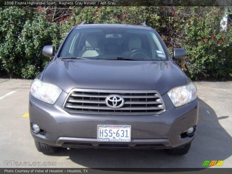Magnetic Gray Metallic / Ash Gray 2008 Toyota Highlander Sport