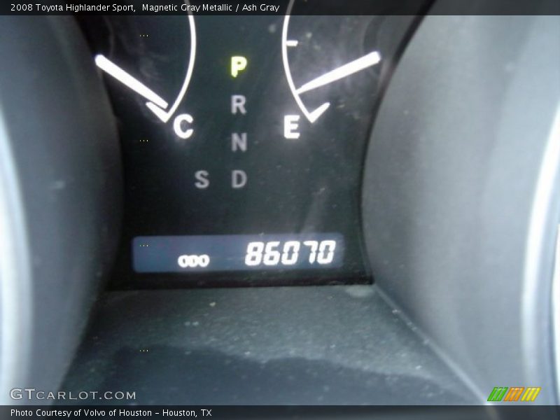 Magnetic Gray Metallic / Ash Gray 2008 Toyota Highlander Sport