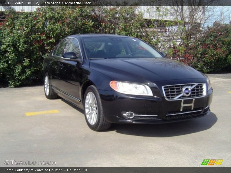 Black Stone / Anthracite Black 2012 Volvo S80 3.2