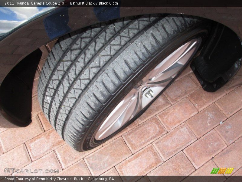 Bathurst Black / Black Cloth 2011 Hyundai Genesis Coupe 2.0T